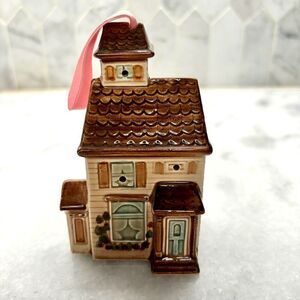 Vtg Rosenthal Netter Potpourri House Cottage Series Japan Made Multicolor Orname